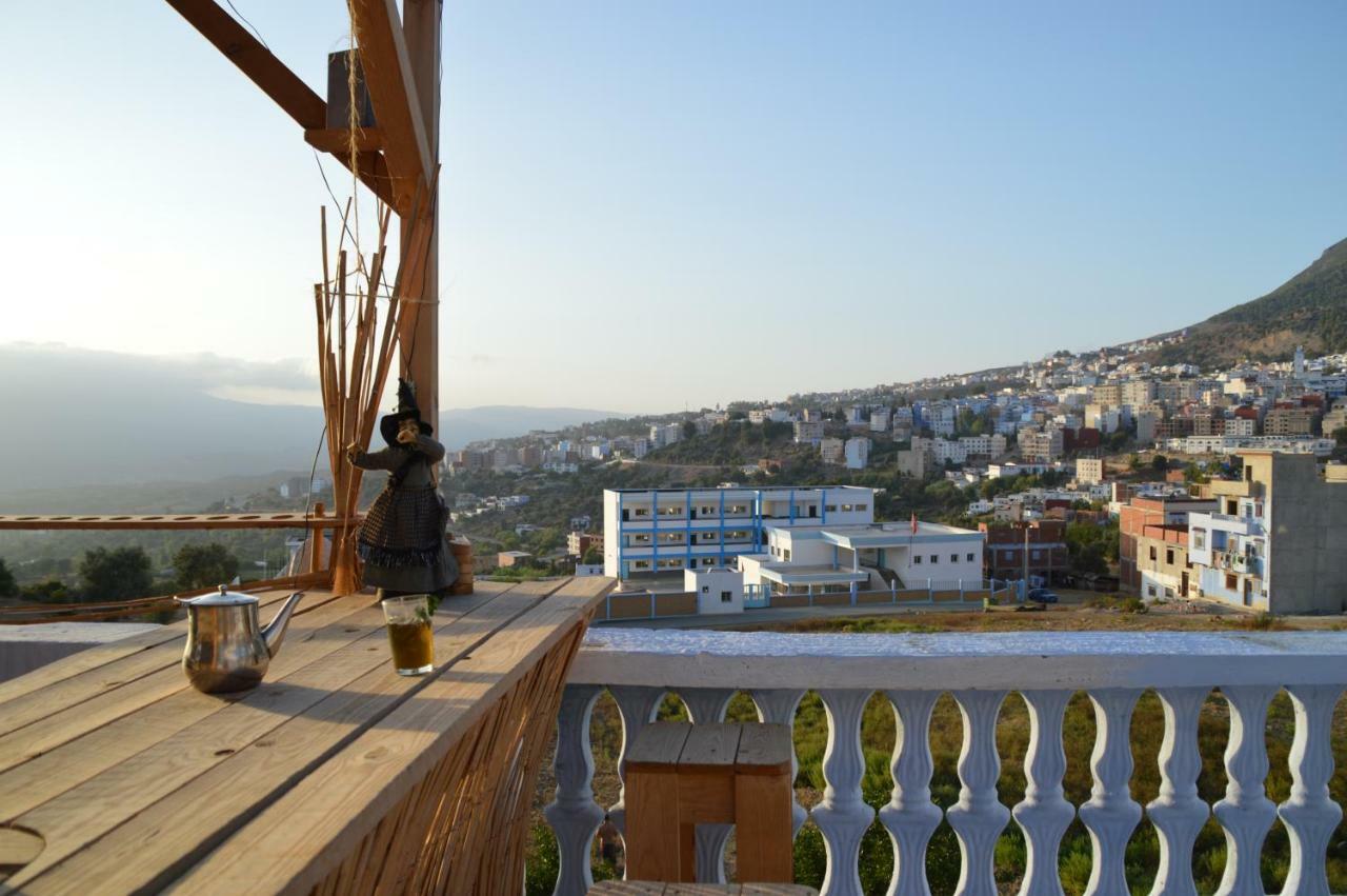 Alibaba Apartment Hostel Bamboo Rooftop Room Chefchaouen Extérieur photo
